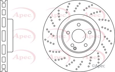 APEC Brake Disc DSK2434
