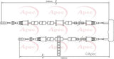 APEC Brake Cable CAB1395