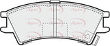APEC Front Brake Pads PAD1017
