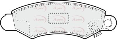 APEC Front Brake Pads PAD1094