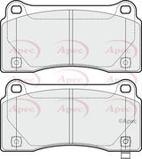 APEC Rear Brake Pads PAD1746