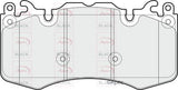 APEC Front Brake Pads PAD1737B