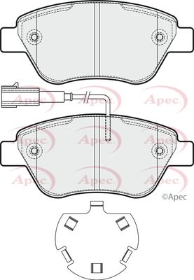 APEC Front Brake Pads PAD1827