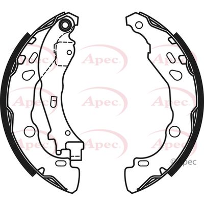 APEC Brake Shoes SHU719