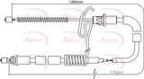 APEC Brake Cable CAB1181