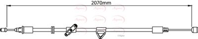 APEC Brake Cable CAB1158