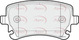 APEC Rear Brake Pads PAD1298
