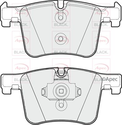 APEC Front Brake Pads PAD1830B