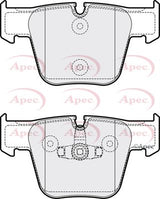 APEC Front Brake Pads PAD2122