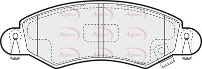 APEC Front Brake Pads PAD1165