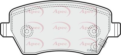 APEC Front Brake Pads PAD1466
