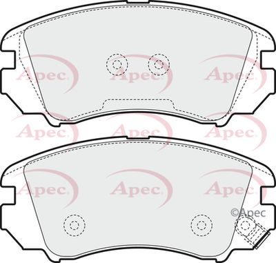 APEC Front Brake Pads PAD1553