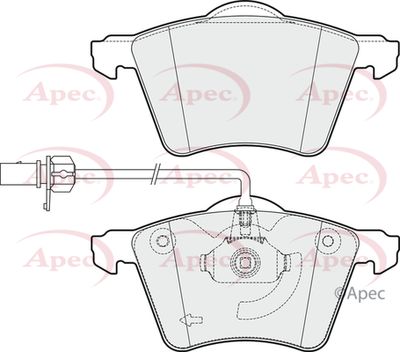 APEC Front Brake Pads PAD2009