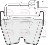 APEC Front Brake Pads PAD1378