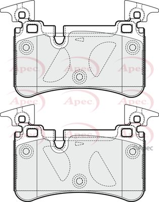 APEC Rear Brake Pads PAD1678