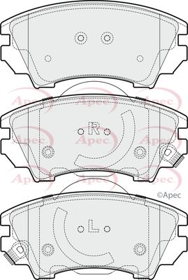 APEC Front Brake Pads PAD1684