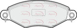 APEC Front Brake Pads PAD1041
