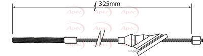 APEC Brake Cable CAB1145