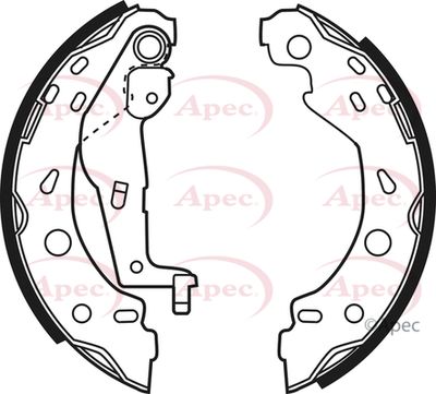 APEC Brake Shoes SHU625