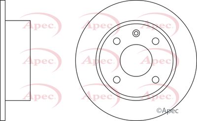 APEC Brake Disc DSK123