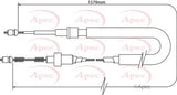 APEC Brake Cable CAB1401