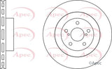 APEC Brake Disc DSK2072