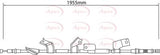 APEC Brake Cable CAB1211