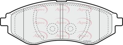 APEC Front Brake Pads PAD1319
