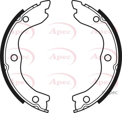 APEC Brake Shoes SHU678