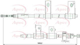 APEC Brake Cable CAB1230