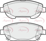 APEC Front Brake Pads PAD1808