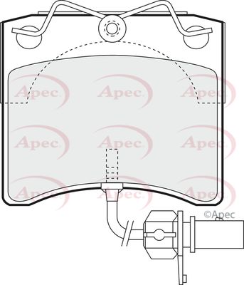 APEC Brake Pad PAD1146