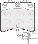 APEC Brake Pad PAD1146