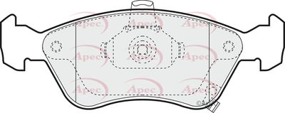 APEC Front Brake Pads PAD1011