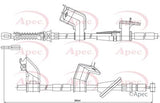 APEC Brake Cable CAB1148