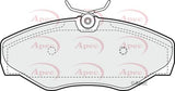 APEC Front Brake Pads PAD1202