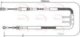 APEC Brake Cable CAB1071