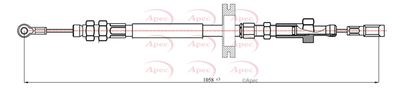 APEC Brake Cable CAB1251