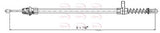 APEC Brake Cable CAB1604