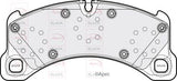 APEC Front Brake Pads PAD2203B