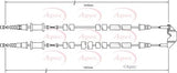APEC Brake Cable CAB1475