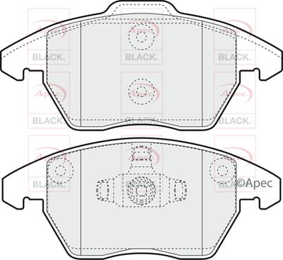 APEC Front Brake Pads PAD1398B