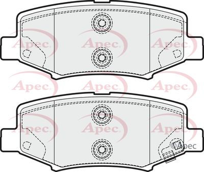 APEC Rear Brake Pads PAD1687