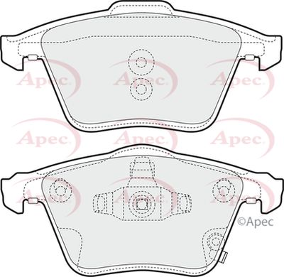 APEC Front Brake Pads PAD1587