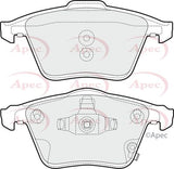 APEC Front Brake Pads PAD1587
