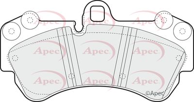 APEC Front Brake Pads PAD1314