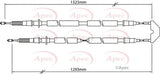 APEC Brake Cable CAB1458