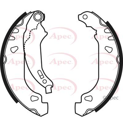 APEC Brake Shoes SHU565