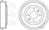 APEC Brake Drum DRM9504