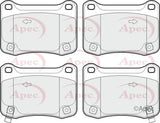 APEC Rear Brake Pads PAD1673